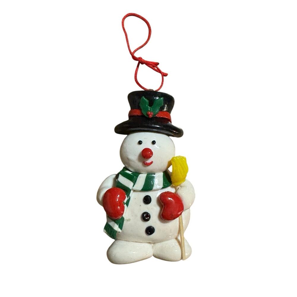 Snowman Ornament Enjoy Frosty As An Ornament Or Holiday Necklace Christmas‎
